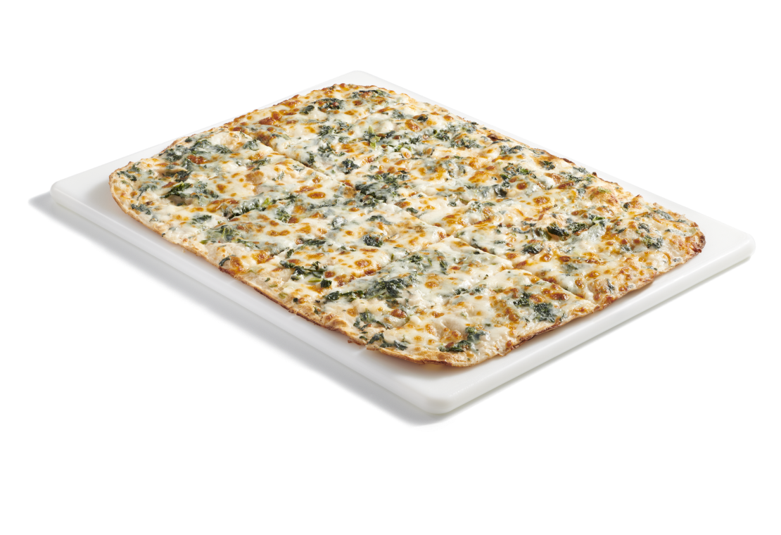 Spinach Alfredo Flatbread dish image
