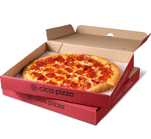 $5 Medium Pizzas promotional graphic